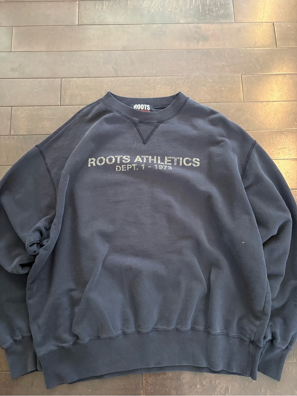 Vintage Roots Athletics Navy Crewneck Sweatshirt